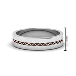 Load image into Gallery viewer, Mens Wave Comfort Fit Wedding Ring
