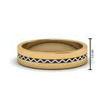 Load image into Gallery viewer, Mens Wave Comfort Fit Wedding Ring
