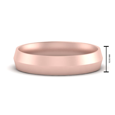 Comfort Fit Knife Edge Mens Band