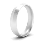 Load image into Gallery viewer, 4 mm Comfort Fit Knife Edge Mens Band
