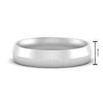 Load image into Gallery viewer, 4 mm Comfort Fit Knife Edge Mens Band
