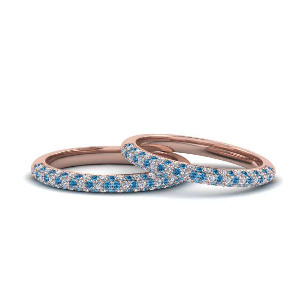 micropave-diamond-band-for-lesbian-couple-with-ice-blue-topaz-in-14K-rose-gold-FDLG68373BGICBLTO-NL-RG