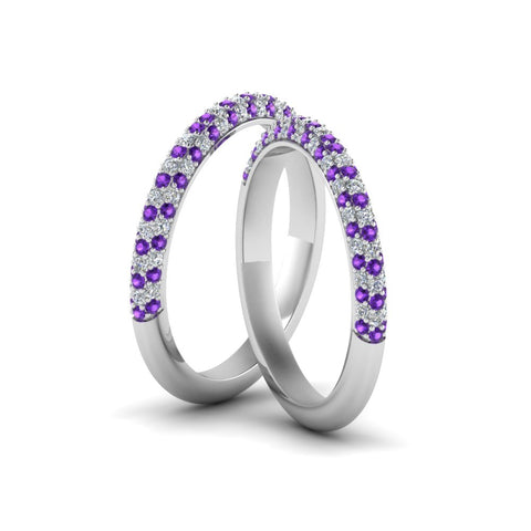 micropave-diamond-band-for-lesbian-couple-with-violac-topaz-in-14K-white-gold-FDLG68373BGVITO-NL-WG
