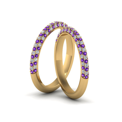 micropave-diamond-band-for-lesbian-couple-with-violac-topaz-in-14K-yellow-gold-FDLG68373BGVITO-NL-YG