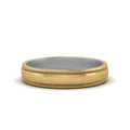 Thumbnail 9 - Milgrain 2 Tone Wedding Band