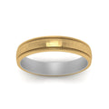 Thumbnail 10 - Milgrain 2 Tone Wedding Band