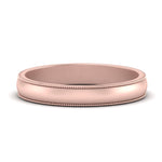 Load image into Gallery viewer, Milgrain Matte Finish Mens Band
