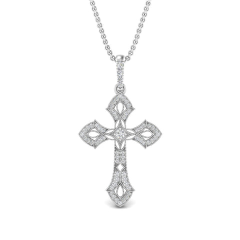 milgrain-antique-cross-diamond-pendant-in-white-gold-FDPD10878ANGLE1-NL-WG