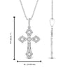Load image into Gallery viewer, milgrain-antique-cross-diamond-pendant-in-white-gold-FDPD10878ANGLE2-NL-WG-HW