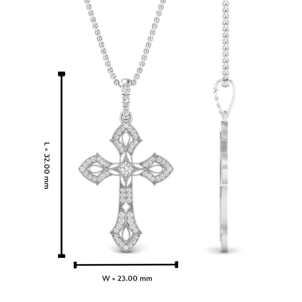 milgrain-antique-cross-diamond-pendant-in-white-gold-FDPD10878ANGLE2-NL-WG-HW