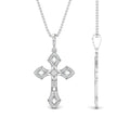 Thumbnail 6 - milgrain-antique-cross-diamond-pendant-in-white-gold-FDPD10878ANGLE2-NL-WG