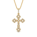 Thumbnail 12 - milgrain-antique-cross-diamond-pendant-in-yellow-gold-FDPD10878ANGLE1-NL-YG
