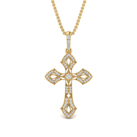 milgrain-antique-cross-diamond-pendant-in-yellow-gold-FDPD10878ANGLE1-NL-YG