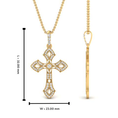 milgrain-antique-cross-diamond-pendant-in-yellow-gold-FDPD10878ANGLE2-NL-YG-HW