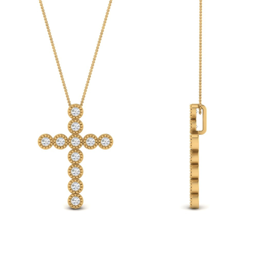 milgrain-bezel-diamond-cross-pendant-yellow-gold-FDPD10799ANGLE2-NL-YG