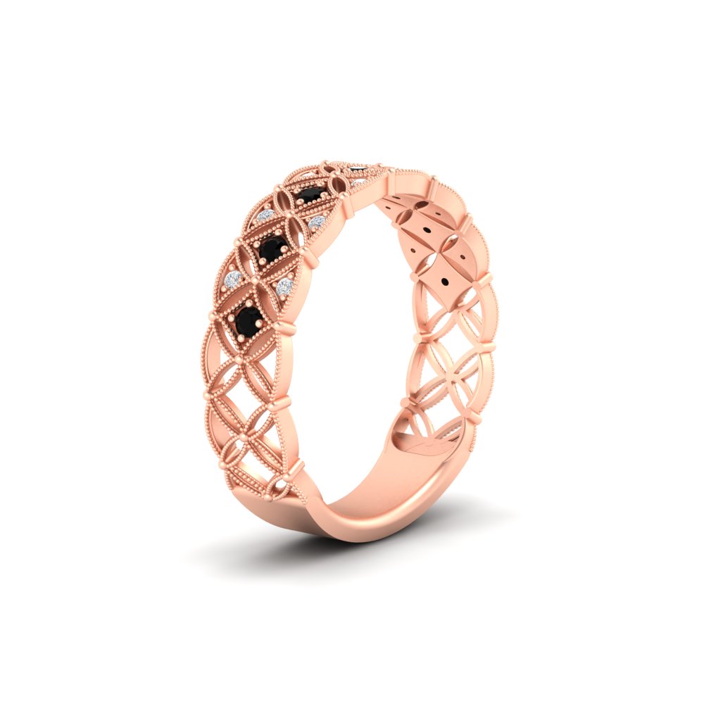milgrain-black-diamond-woven-round-diamond-wedding-band-in-rose-gold-FD11273BGBLACKANGLE2-NL-RG