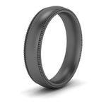 Load image into Gallery viewer, 4 mm Milgrain Comfort Fit Mens Wedding Band
