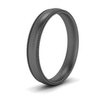 Load image into Gallery viewer, 4 mm Milgrain Comfort Fit Mens Wedding Band

