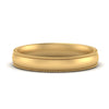 Load image into Gallery viewer, 4 mm Milgrain Comfort Fit Mens Wedding Band