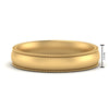 Load image into Gallery viewer, 4 mm Milgrain Comfort Fit Mens Wedding Band