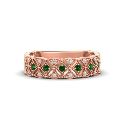 milgrain-woven-round-diamond-wedding-band-in-rose-gold-FD11273B-NL-RG