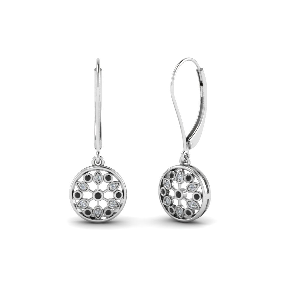 milgrain-flower-round-dangle-earring-with-black-diamond-in-white-gold-FD-EAR67993GBLACK-NL-WG.jpg
