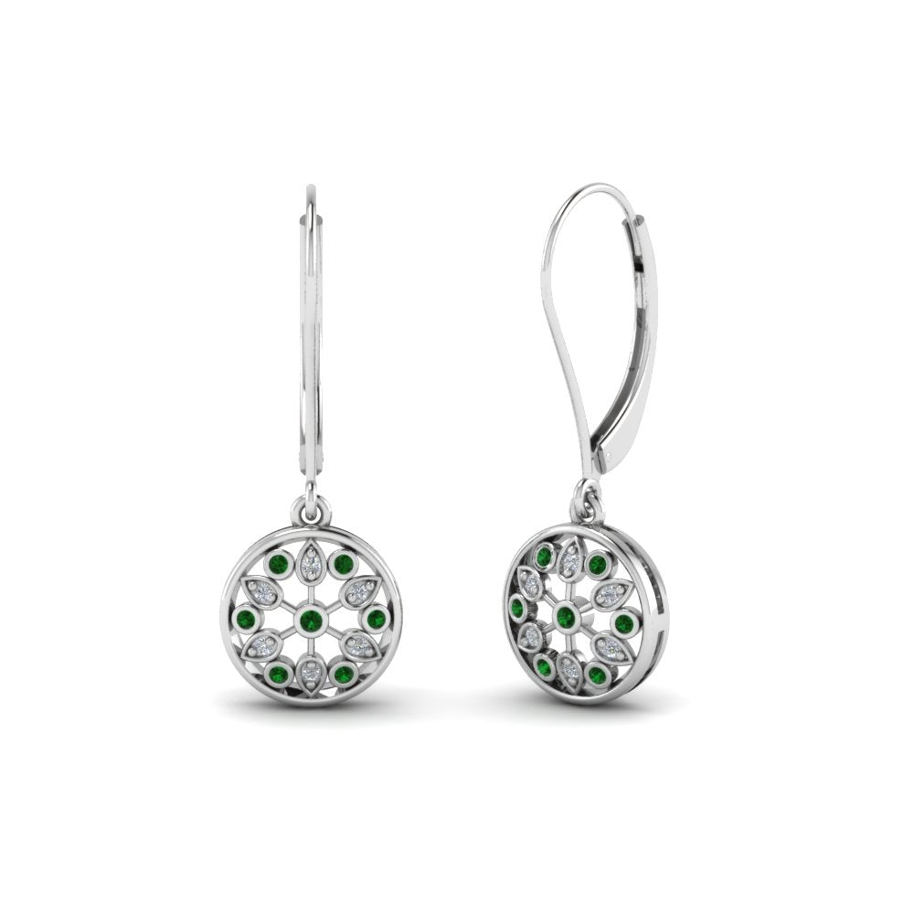 milgrain-flower-round-diamond-dangle-earring-with-emerald-in-white-gold-FD-EAR67993GEMGR-NL-WG.jpg