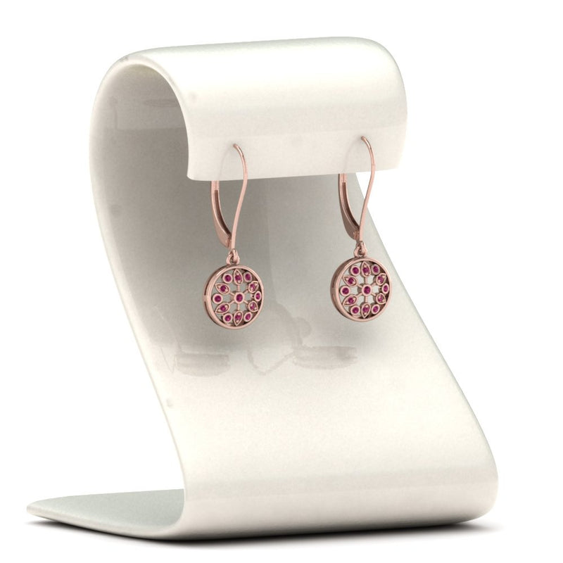 milgrain-flower-round-diamond-dangle-earring-with-pink-sapphire-in-rose-gold-FD-EAR67993GSADRPI-NL-RG.jpg