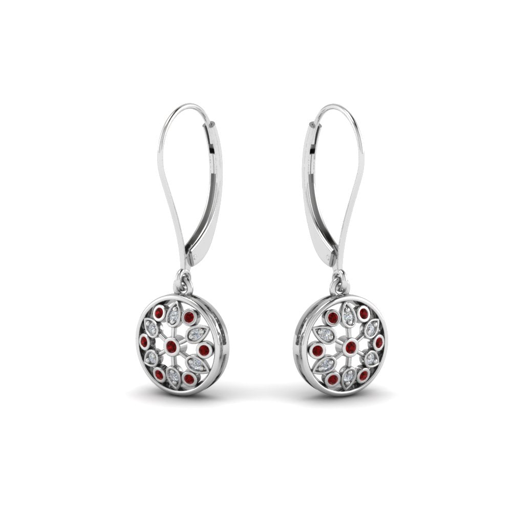 milgrain-flower-round-diamond-dangle-earring-with-ruby-in-white-gold-FD-EAR67993GRUDR-NL-WG.jpg