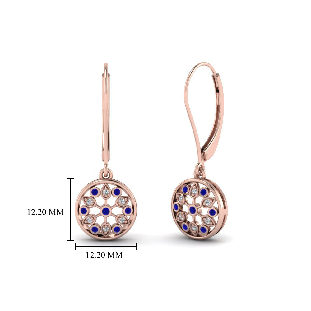 milgrain-flower-round-diamond-dangle-earring-with-sapphire-in-rose-gold-FD-EAR67993GSABL-NL-RG.jpg