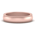 Load image into Gallery viewer, Milgrain Matte Finish Mens Band
