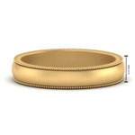 Load image into Gallery viewer, Milgrain Matte Finish Mens Band
