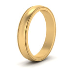 Load image into Gallery viewer, Milgrain Matte Finish Mens Band
