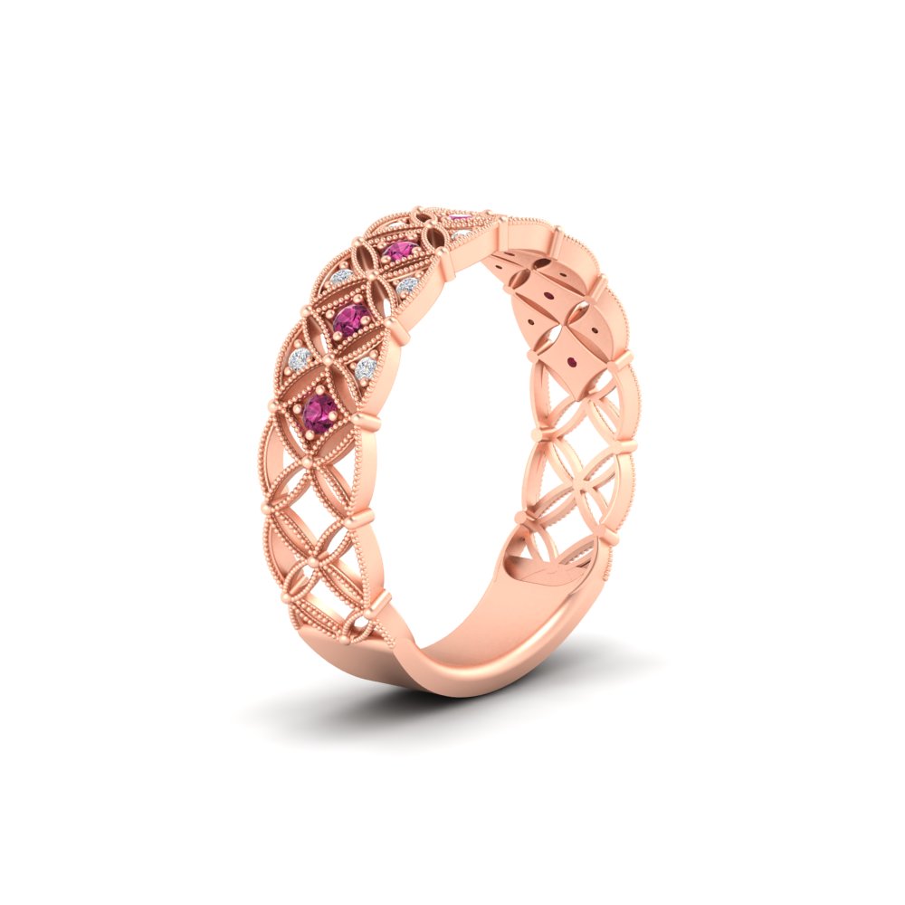 milgrain-pink-sapphire-woven-round-diamond-wedding-band-in-rose-gold-FD11273BGSADRPIANGLE2-NL-RG