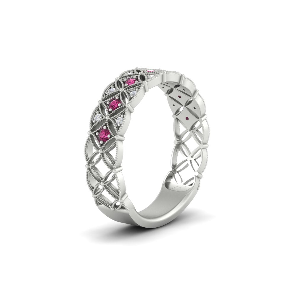 milgrain-pink-sapphire-woven-round-diamond-wedding-band-in-white-gold-FD11273BGSADRPIANGLE2-NL-WG