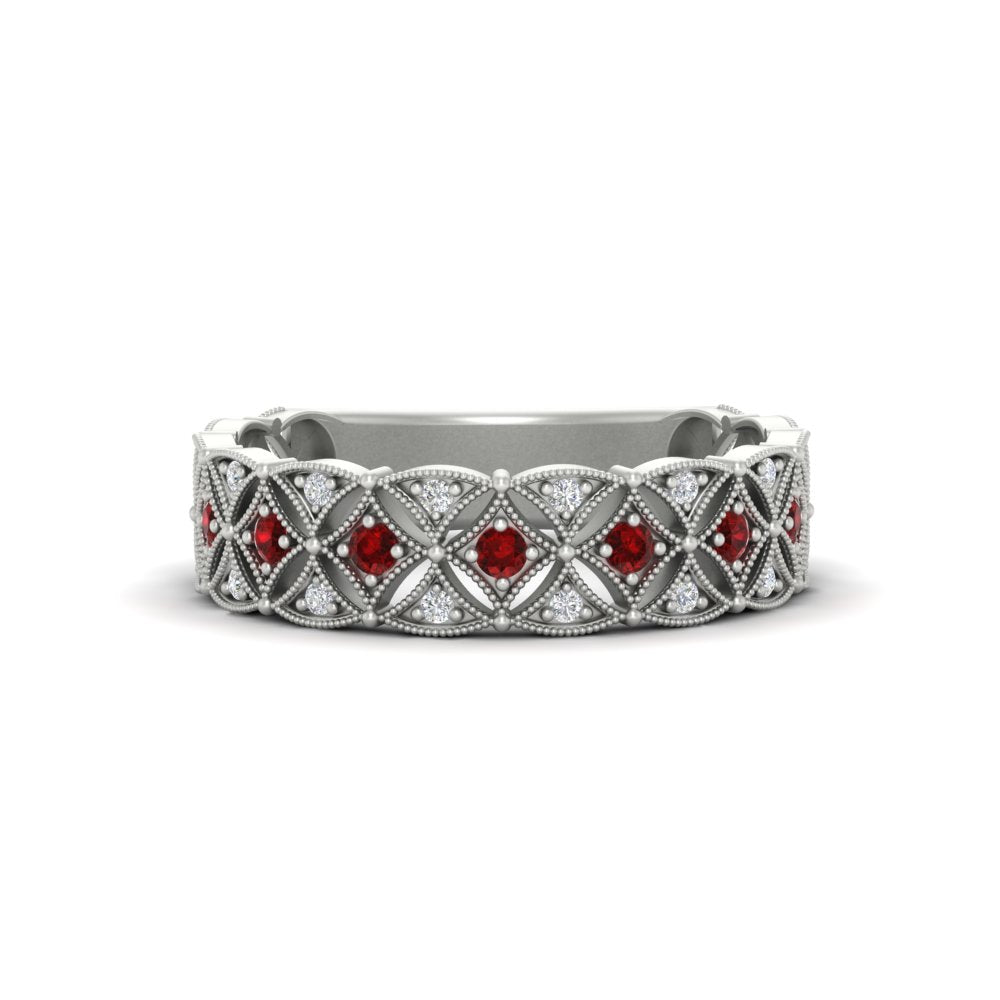 milgrain-ruby-woven-round-diamond-wedding-band-in-white-gold-FD11273BGRUDR-NL-WG