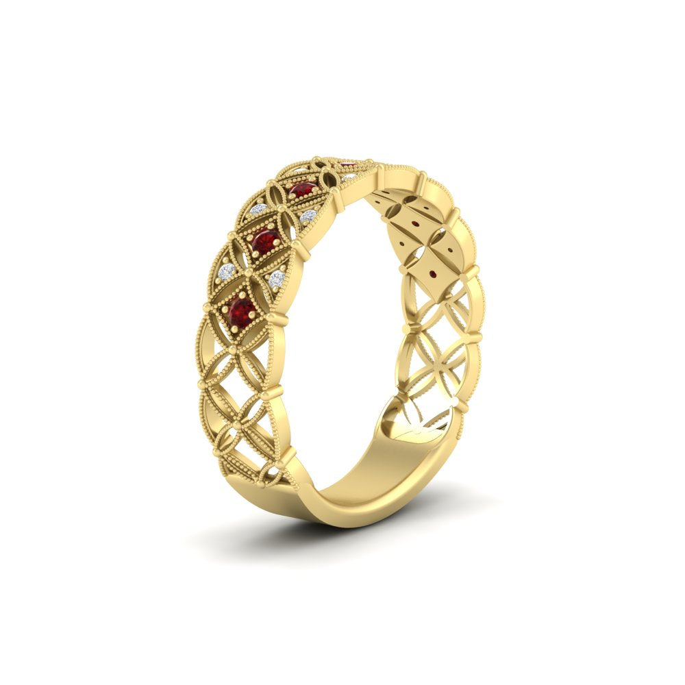 milgrain-ruby-woven-round-diamond-wedding-band-in-yellow-gold-FD11273BGRUDRANGLE2-NL-YG