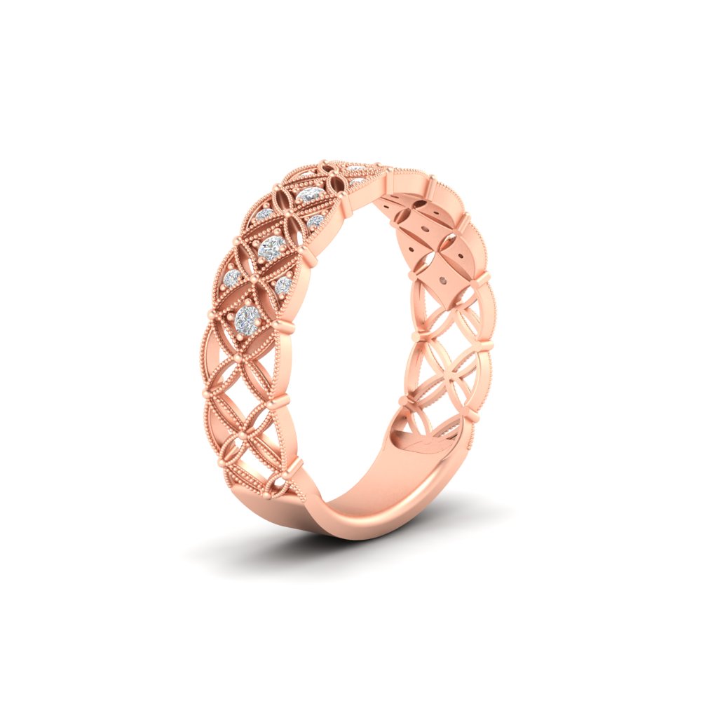 milgrain-woven-round-diamond-wedding-band-in-rose-gold-FD11273BANGLE2-NL-RG