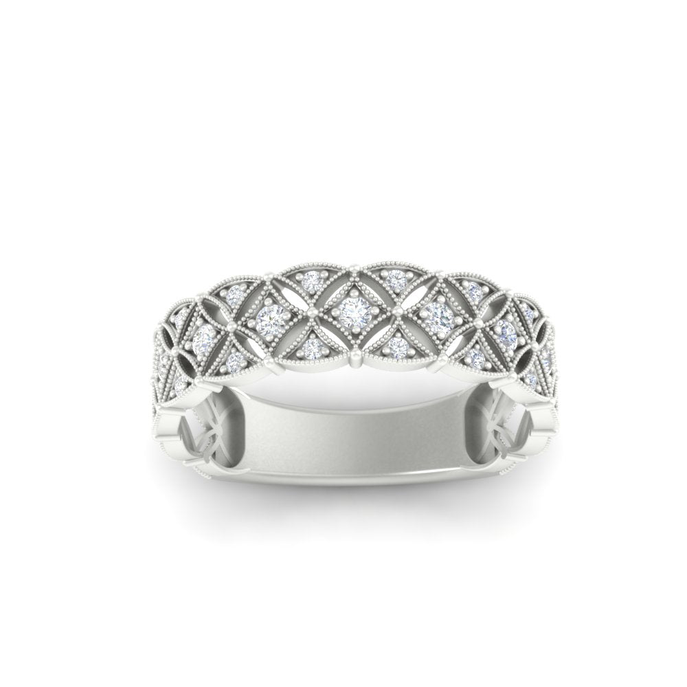 milgrain-woven-round-diamond-wedding-band-in-white-gold-FD11273BANGLE5-NL-WG
