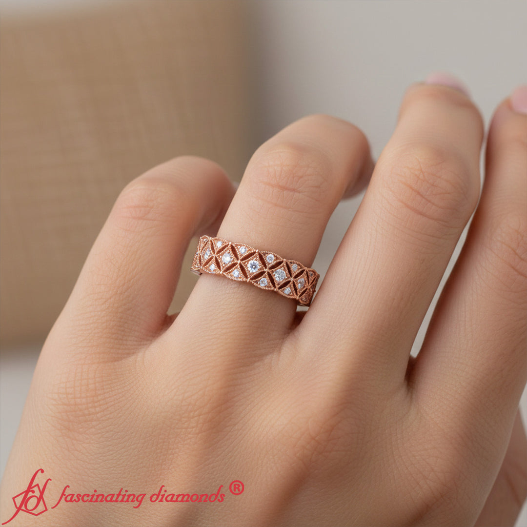 milgrain-woven-wedding-band-rose-gold-fdwb11273-model