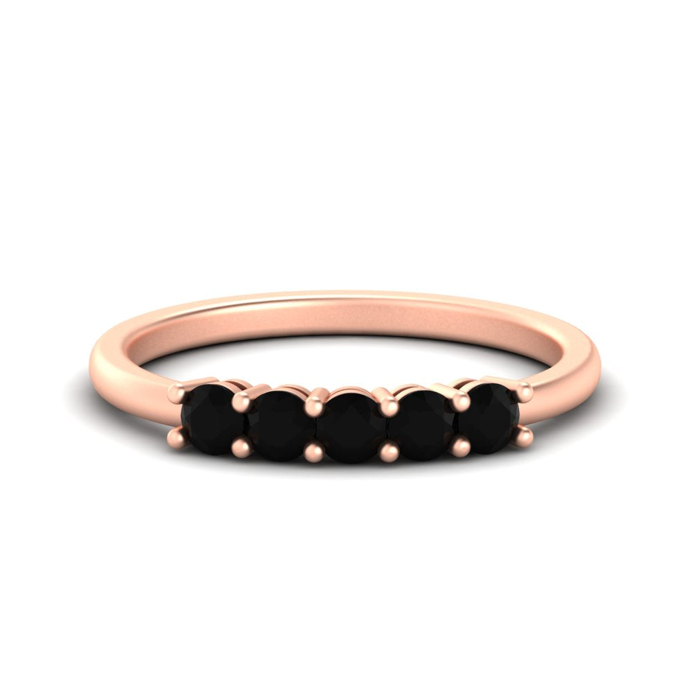 mini-5-stone-round-black-diamond-wedding-band-in-rose-gold-FDENS141ROBGBLACK-0.50CT-NL-RG