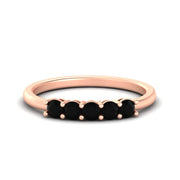 mini-5-stone-round-black-diamond-wedding-band-in-rose-gold-FDENS141ROBGBLACK-0.50CT-NL-RG