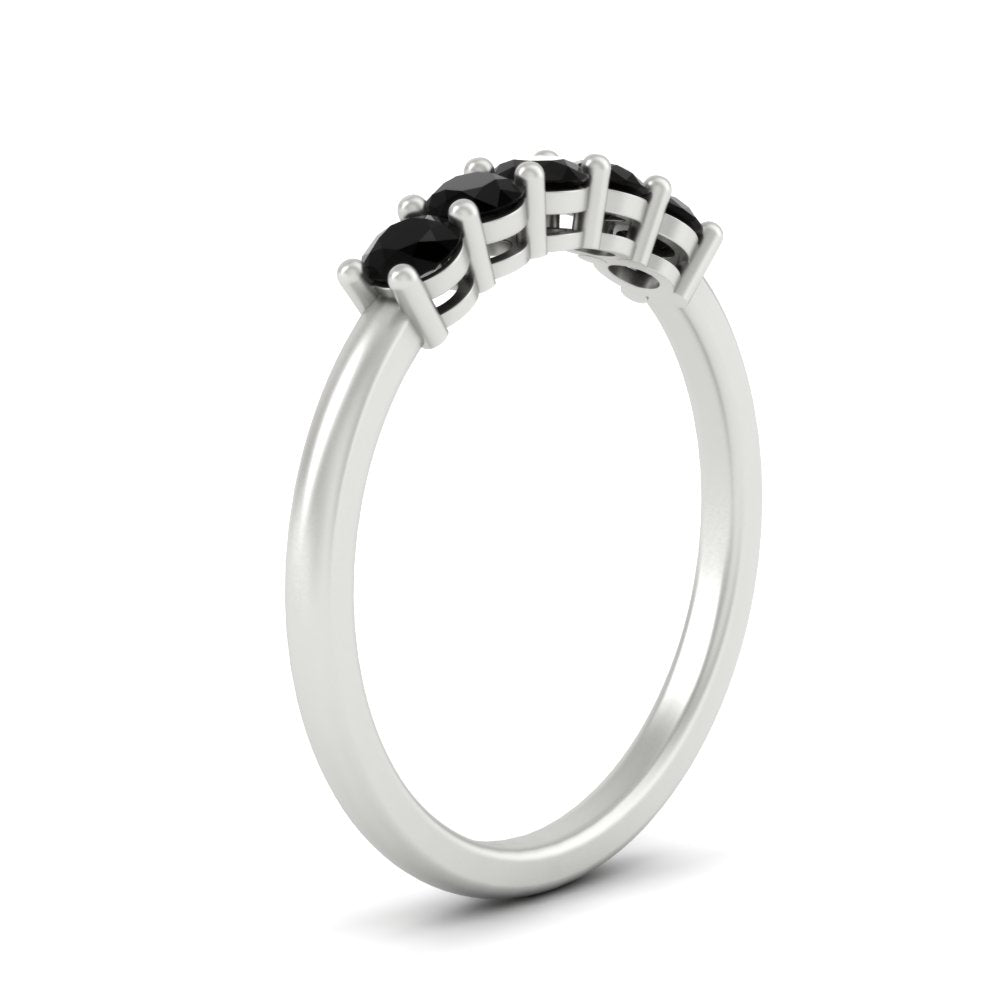 mini-5-stone-round-black-diamond-wedding-band-in-white-gold-FDENS141ROBGBLACKANGLE2-0.50CT-NL-WG
