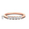 Load image into Gallery viewer, mini-5-stone-round-diamond-wedding-band-in-rose-gold-FDENS141ROB-0.50CT-NL-RG-HW