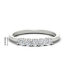 Load image into Gallery viewer, mini-5-stone-round-diamond-wedding-band-in-white-gold-FDENS141ROB-0.50CT-NL-WG-HW