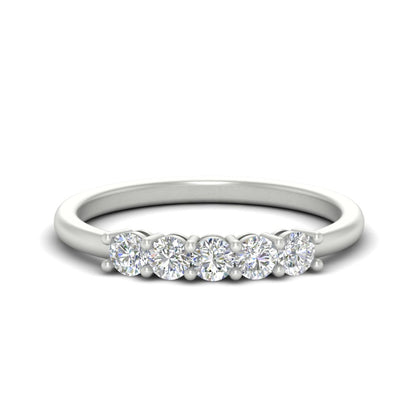 mini-5-stone-round-diamond-wedding-band-in-rose-gold-FDENS141ROB-0.50CT-NL-RG