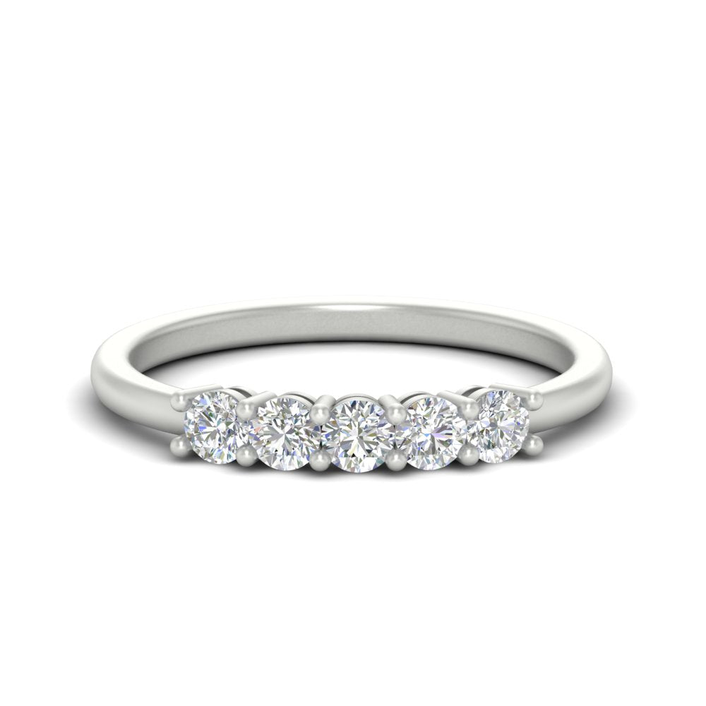 mini-5-stone-round-diamond-wedding-band-in-white-gold-FDENS141ROB-0.50CT-NL-WG