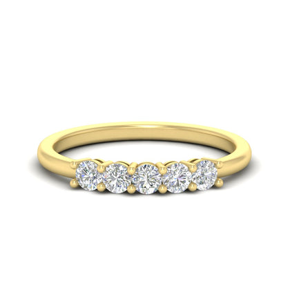 mini-5-stone-round-diamond-wedding-band-in-rose-gold-FDENS141ROB-0.50CT-NL-RG