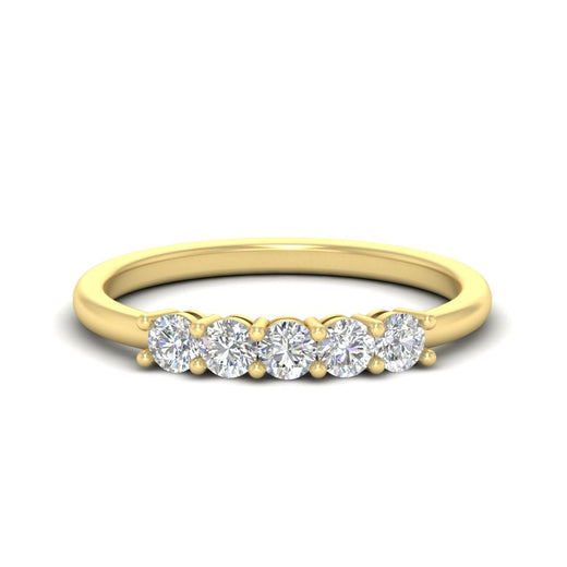 mini-5-stone-round-diamond-wedding-band-in-yellow-gold-FDENS141ROB-0.50CT-NL-YG