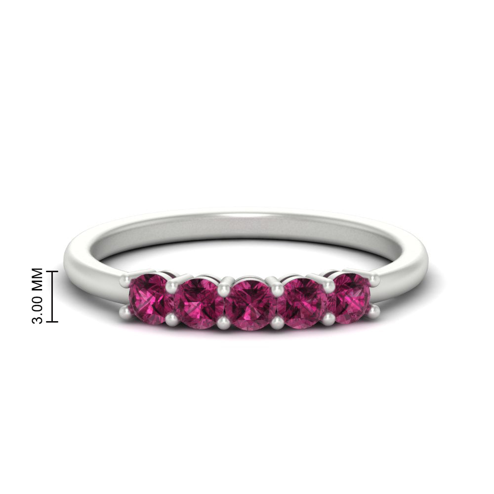 mini-5-stone-round-pink-sapphire-wedding-band-in-white-gold-FDENS141ROBGSADRPI-0.50CT-NL-WG-HW